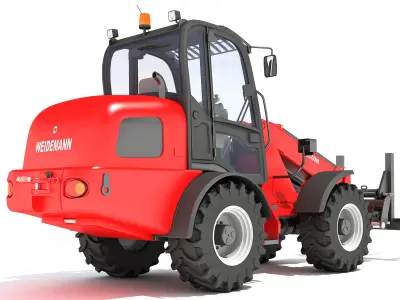 Telescopic Wheel Loader 3D model