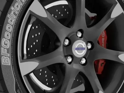 Wheel Volvo S60 5 3D model