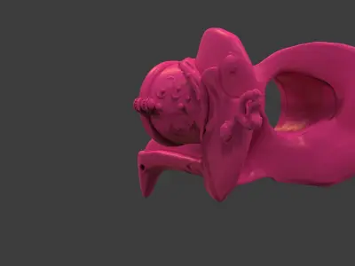 Royal Steampunk Penguin Mask 3D print model