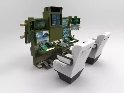 Drone Command Center 3D model