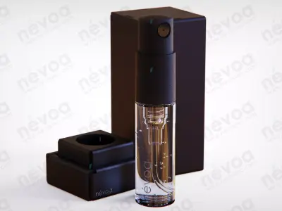 Vial Series - Mist sprayer MS-SO-01 - 2 ml 3D model