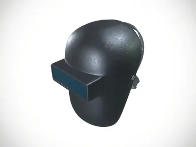 welding mask 3D model buy