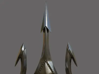 Thunder Spear Low-poly 3D model