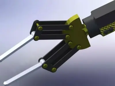 Robotic Arm Free 3D model