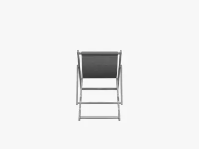 Sunbed beach chair 3D model
