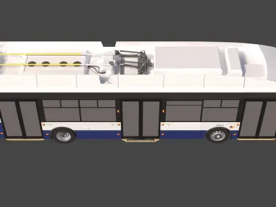 Skoda 24Tr Low-poly 3D model