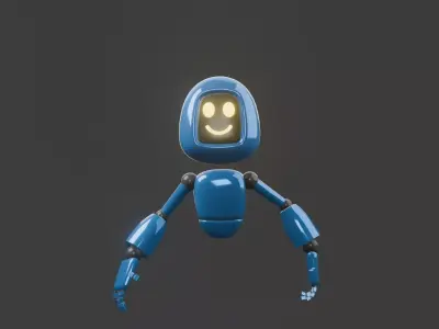 Flying Robot 3D model