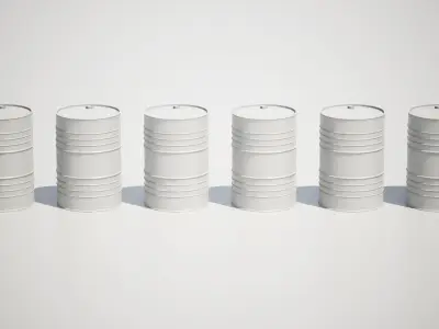 Barrel Pack Vol 01 Low-poly 3D model