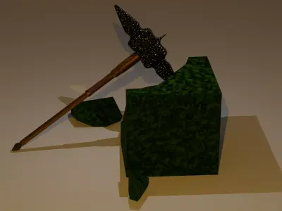 Paladin hammer Free 3D model