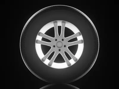 Car Tire 3D model