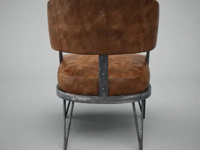 Industrial Armchair 3D model