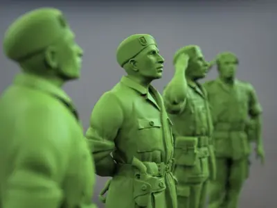 Commandos 3D print model purchase