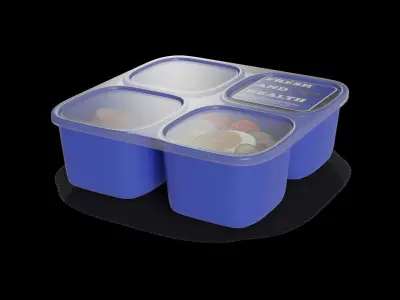 Snacks Tuna Salad Kit 3D model