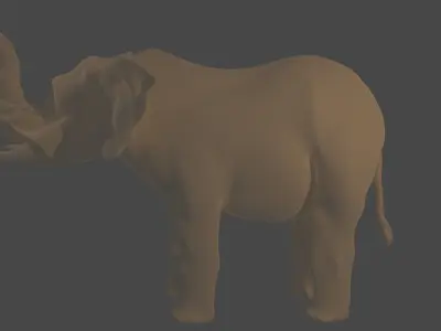 ELEPHANT  MODEL 3D 3D model