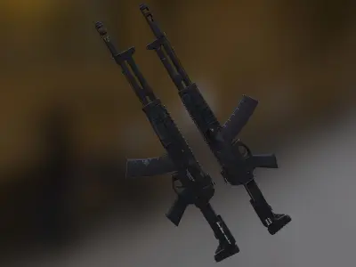 AEK-971 ak - rifle for gta 3D model