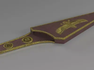 PHOTOREALISTIC EGYPT QUIVER 3D model