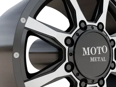 MOTO METAL MO995 WHEEL 3D MODEL 3D model