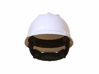 Worker  Helmet Low-poly 3D model
