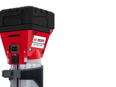  Milwaukee M18 FUEL Cordless Compact Router 3D model