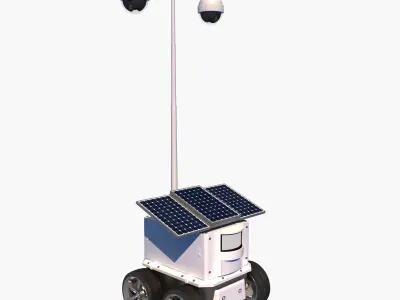 Unmanned Mobile Monitoring 3D model
