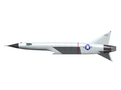 Republic XF-103 3D model