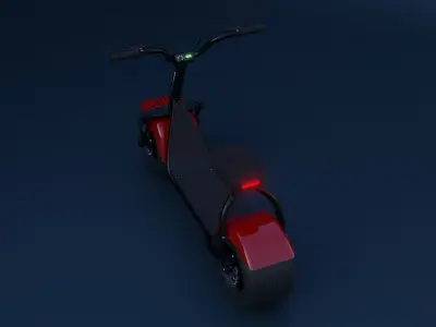 Electrical Scooter 3D model