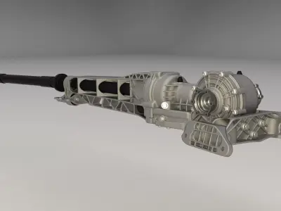 AUDI R8 Quattro front differential 3D model