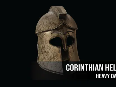 Corinthian Helmet 3D model