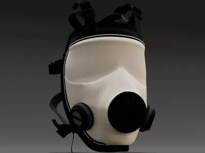 Mask 3D Model Low-poly 3D model