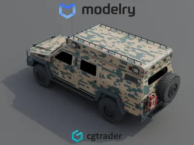 Ambulance 3D model purchase