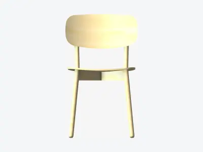 Chair - Timberline Low-poly 3D model
