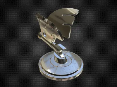 skoda logo 3D model
