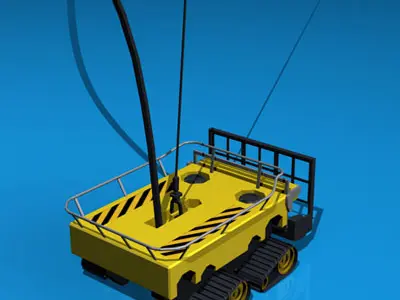 Seafloor ROV 3D model