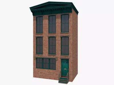 European building 3 3D model