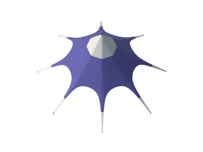 Outdoor Star tent 3D model