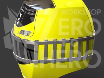 Ressha Sentai ToQger No3 Helmet 3D print model