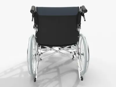Light wheelchair manual 01 3D model