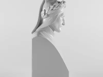Dante Alighieri 3D print model purchase