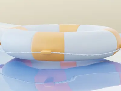 Rescue Buoy 3D model