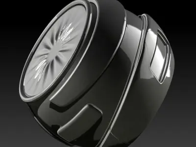 Scifi Ball Free 3D model