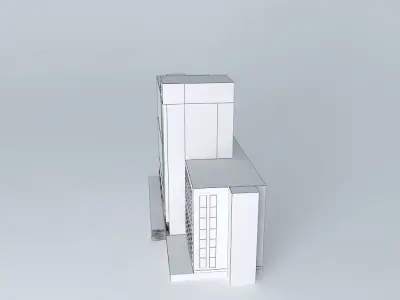 2nd subway tower Spijkenisse Free 3D model