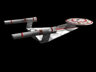 Lost Ship Free low-poly 3D model