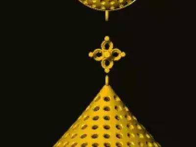 jumka golden bell 3D print model purchase