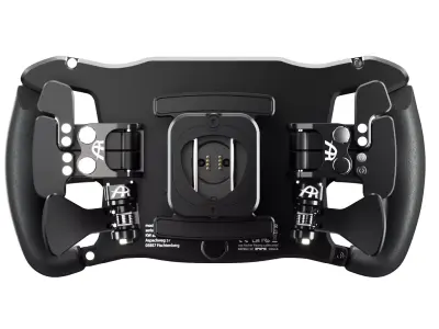 Ascher Racing x Simucube Ultimate Steering Wheel 3D model