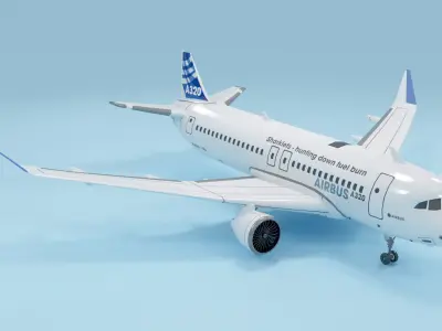 Plane 3D model get