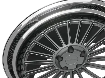 Rotiform BUC 3-piece 3D model