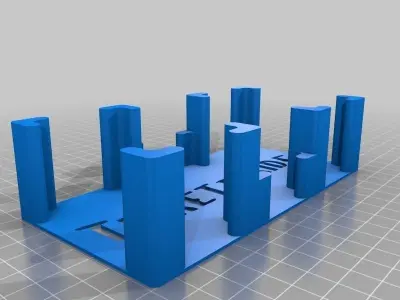 Ticket to Ride card holder Free 3D print model