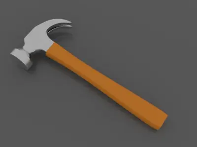 Hammer 3D model 6