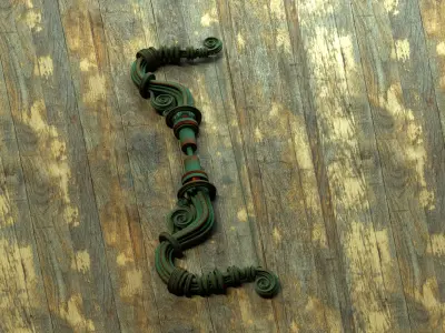 Old Rusty Stylized Bow  Free 3D model