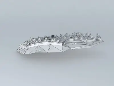 The castle of giants-Castle of the Giants Free 3D model